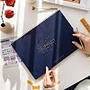 PAPERORA Indefinite Weekly Spiral Desktop Planner 24x34 cm - Desk Planner Navy Blue
