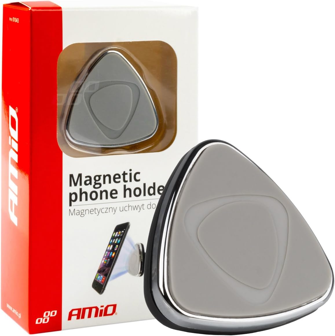 AMIO Air Vent jakość samochodowy magnetyczny uchwyt na telefon stojak uchwyt uchwyt HOLD-01A