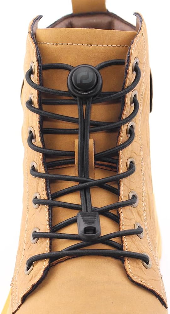 Extra Long Elastic No Tie Shoe Laces for Boots, Trinidad and