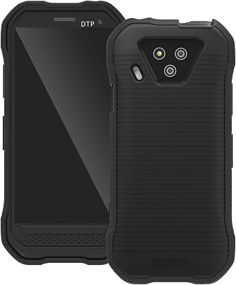 Case Compatible with Kyocera DuraForce Ultra 5G Phone Model E7110 Verizon, Durable Slim Flexible Cover Case with Drop Protection Black