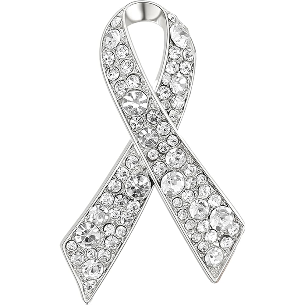 Wudaizhi Boys 1Pc Clear Crystal Ribbon Brooch Pin Thailand King Mourning Remembrance Day Funeral Memorial Badge Brooch