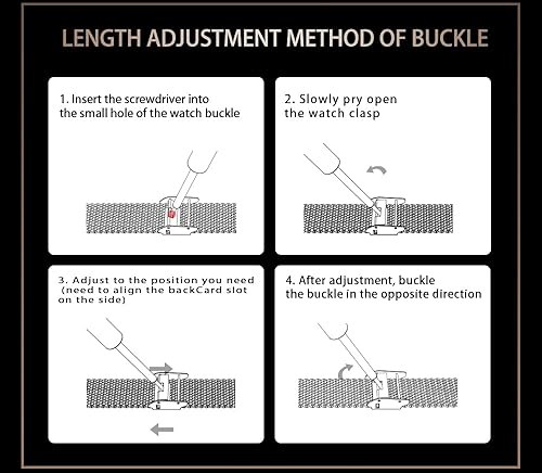 Miniatura 5 de Correa de repuesto de metal compatible con Xiaomi Mi Band 7 correa de reloj para relojes inteligentes Miband 7