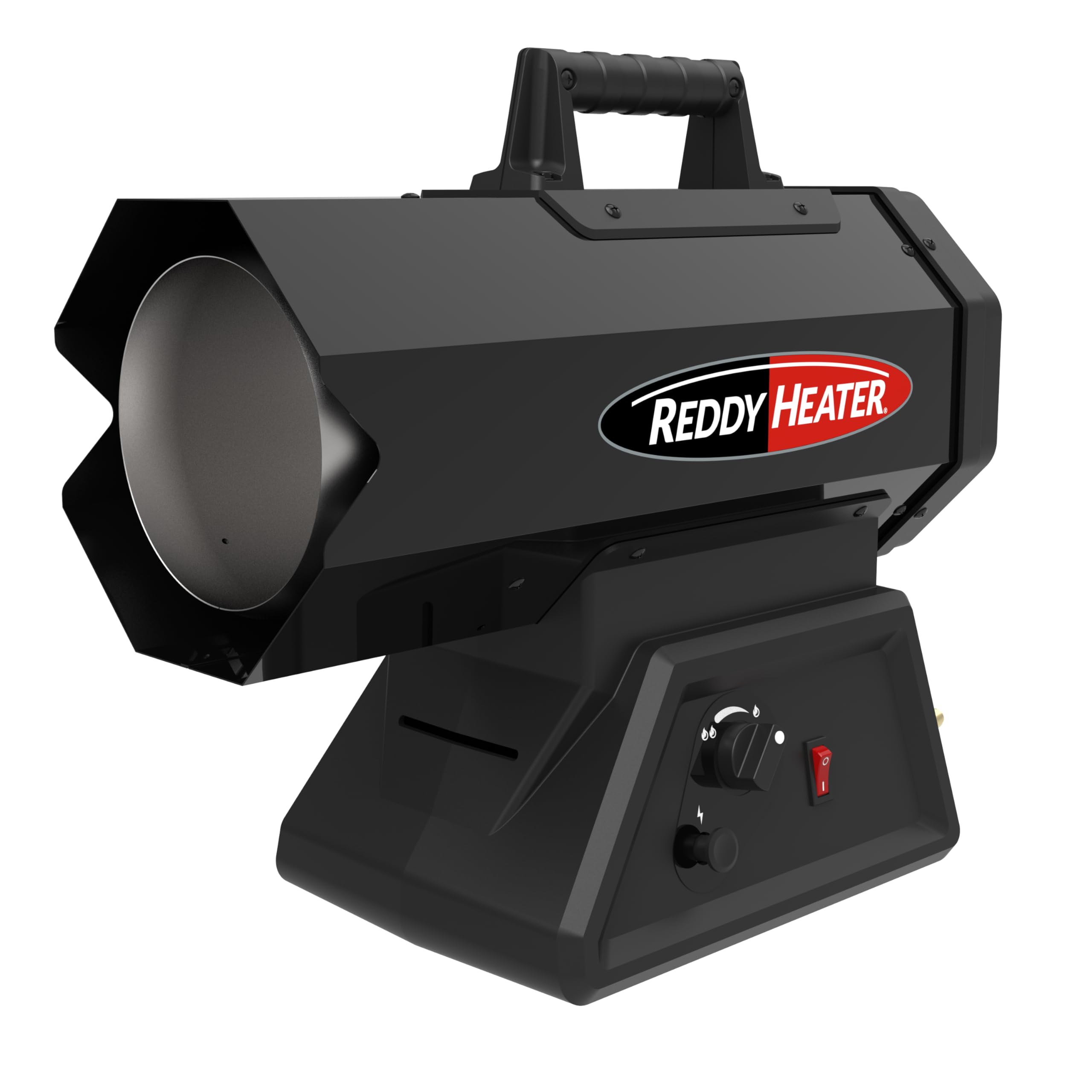 Reddy Heater 60,000 BTU Forced Air Propane Heater, Battery Hybrid - RFG60DC | Outdoor Heater for Garage, Jobsite & Construction Site, Accepts Dewalt Cordless Tool and 20V Milwaukee Battery, Carry Handle-image-33