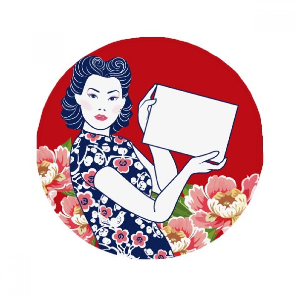 Tapis multicolore culture chinoise cadeau idéal pour salon