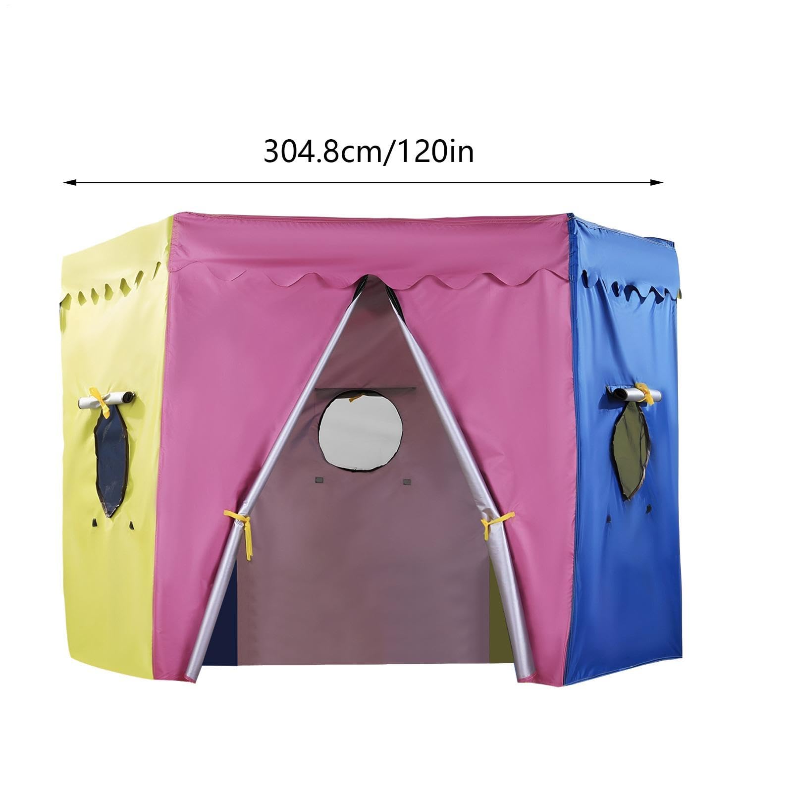 Copertura Trampolino | Tenda rotonda pieghevole impermeabile – Tenda di Trampolino, ideale per salti sportivi all'aria aperta compleanno picnic piscina e parchi acquatici