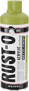 Rust-Oleum Rust-O Acrylic Artist Spray Paint, 11 oz, Matte Grass Stain