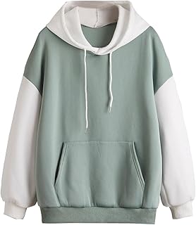 TAGAS Unisex Color Block Hoodies for Men & Women – Casual Oversized Pullover with Kangaroo Pocket & Drawstring Hood|Winter Price In India