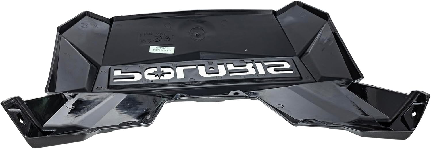 Polaris Snowmobile Snow Flap, Gloss Black, Genuine OEM Part 5450896-070, Qty 1