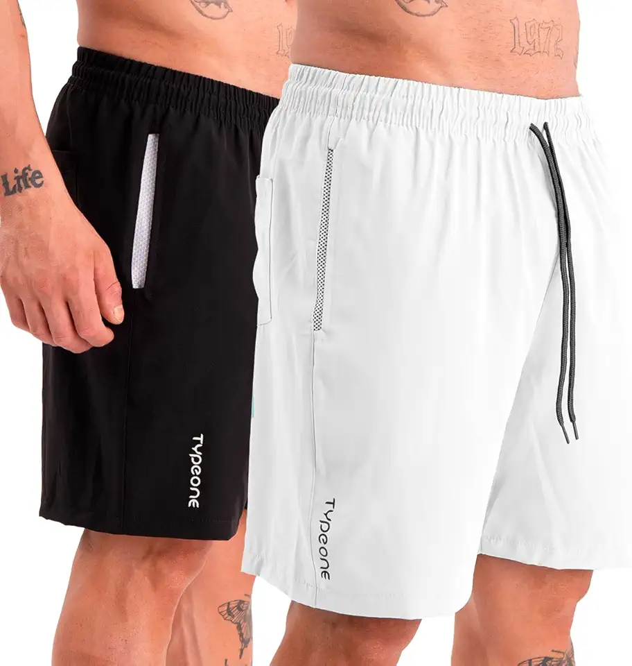 Kit 2 Shorts Masculina Tactel Com elastano Mauricinho Esportivo Verão Cross Fit Praia