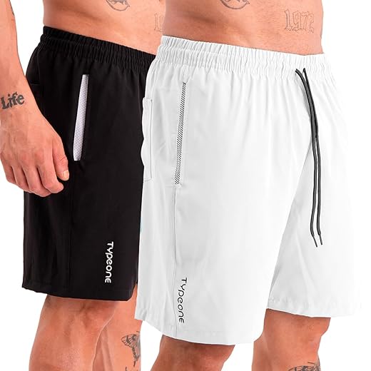 Kit 2 Shorts Masculina Tactel Com elastano Mauricinho Esportivo Verão Cross Fit Praia