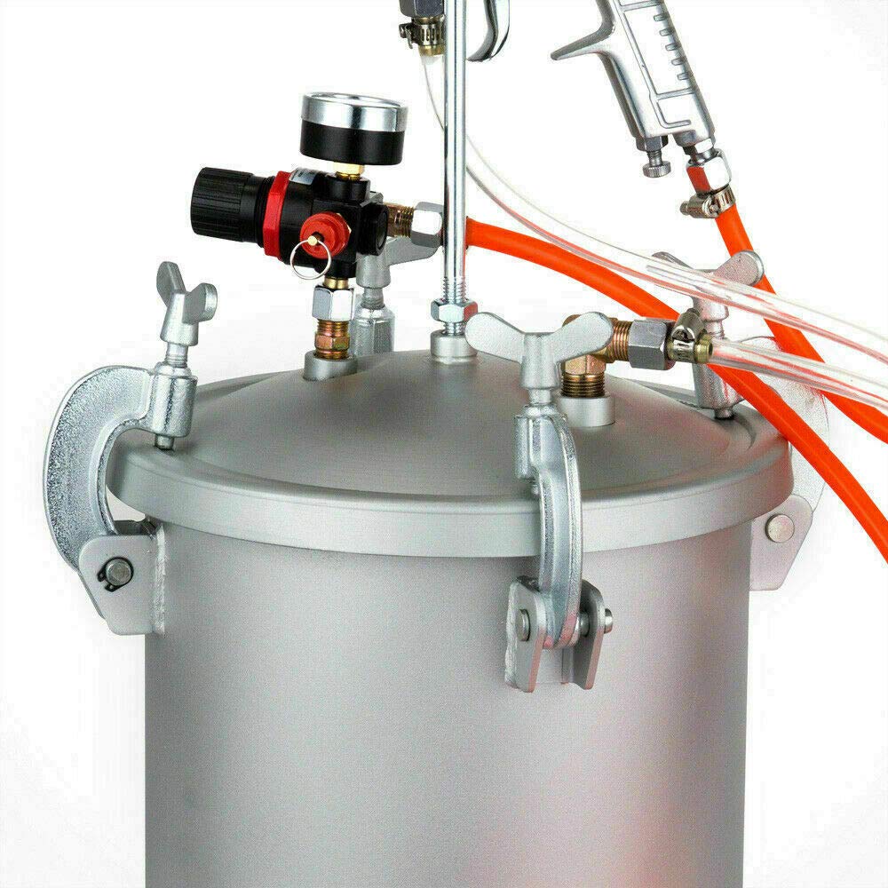 Profesjonalny pistolet natryskowy 10 l, 30 PSI z dyszą 3,0 mm, pistolet lakierniczy, pojemnik na farbę, system lakierowania