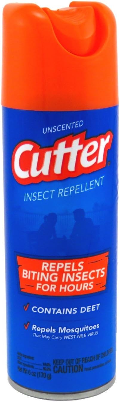 Cutter Uncented Insect Repellent Contains DEET