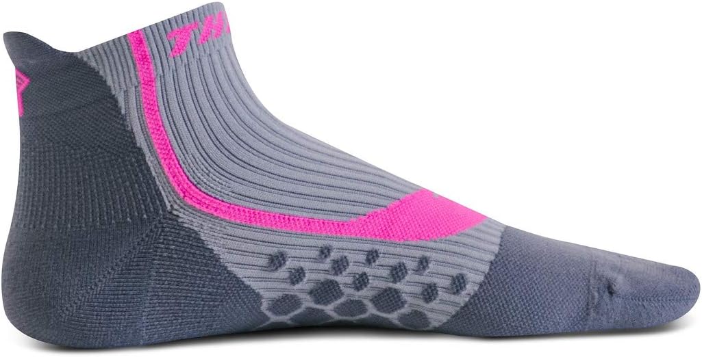 Thirty48 Compression Low Cut Running Socks for Men and Women | 15-20mmHg Compression