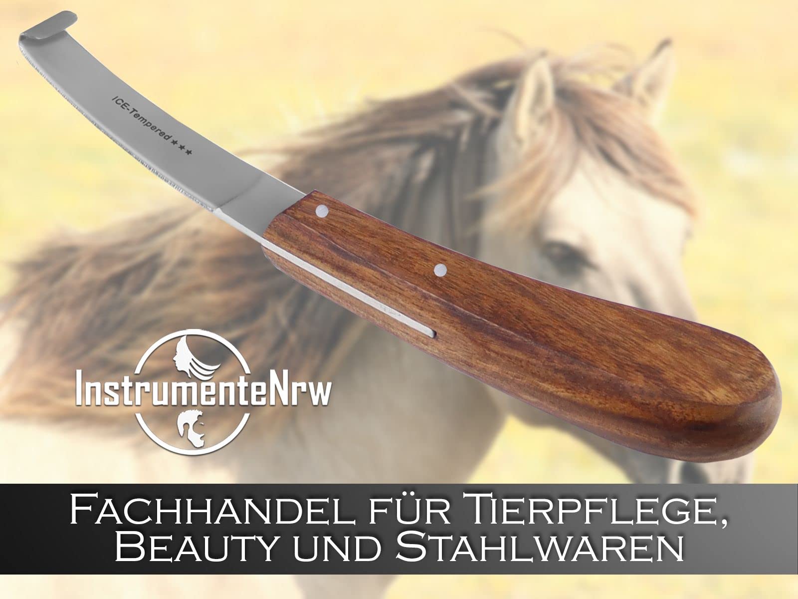 Pferde Hufmesser 7er Set Schlaufenmesser Klauenmesser Hufschneidemesser