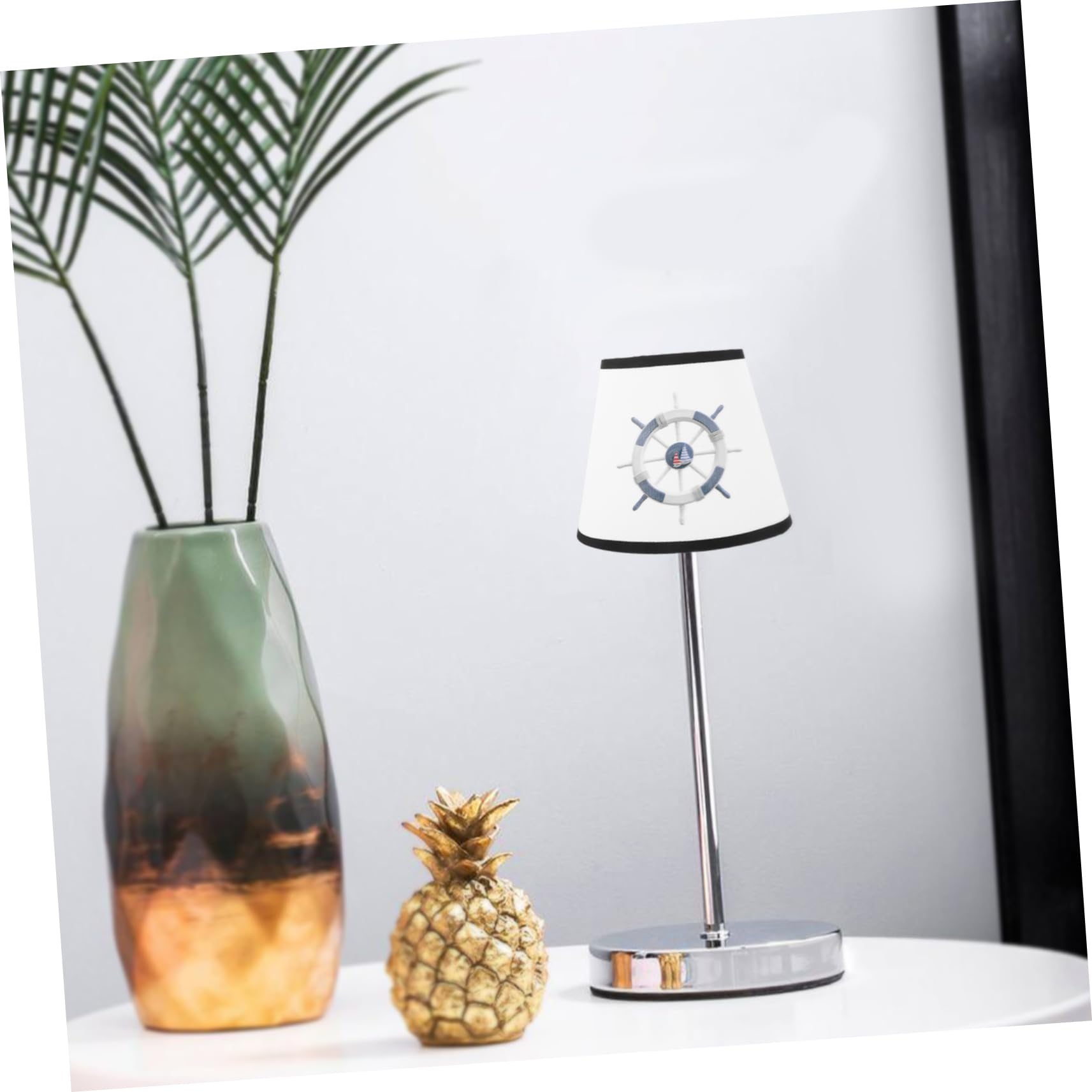 Mipcase Paralume In Tessuto Da 2 Pezzi Paralume Dipinto Piccolo Per Lampada Da Tavolo Lampadario Speciale Decorazione Per Ristorante E Hotel Lanterna Cerchio