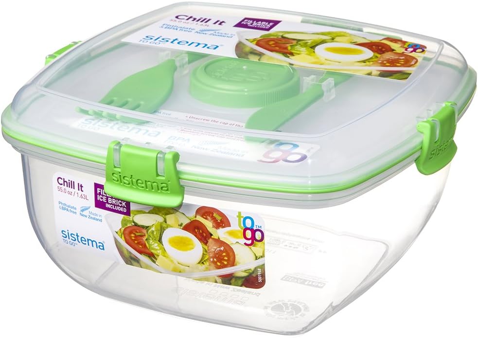 Sistema To Go Chill It Container, 1.63L - Assorted Colours