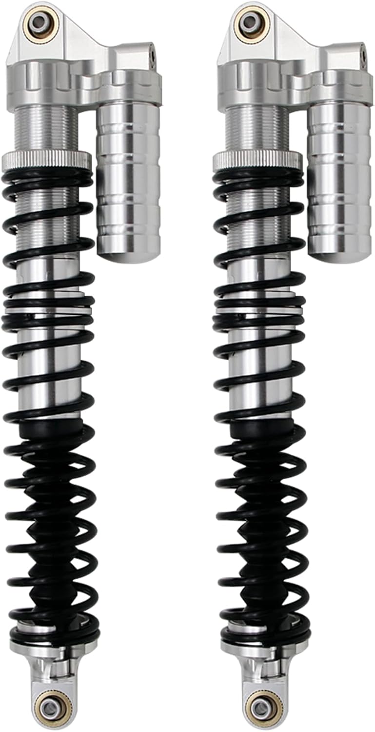 Alloy CNC Rear Shock 8mm for 1/5 RC HPI Baja Rovan King Motor 5B 5T 5S (Silver)