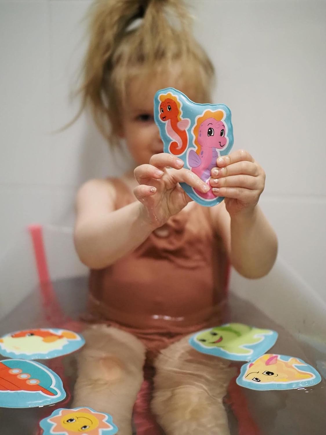 Simba 104010196 Elephant ABC Magic Bath Puzzle