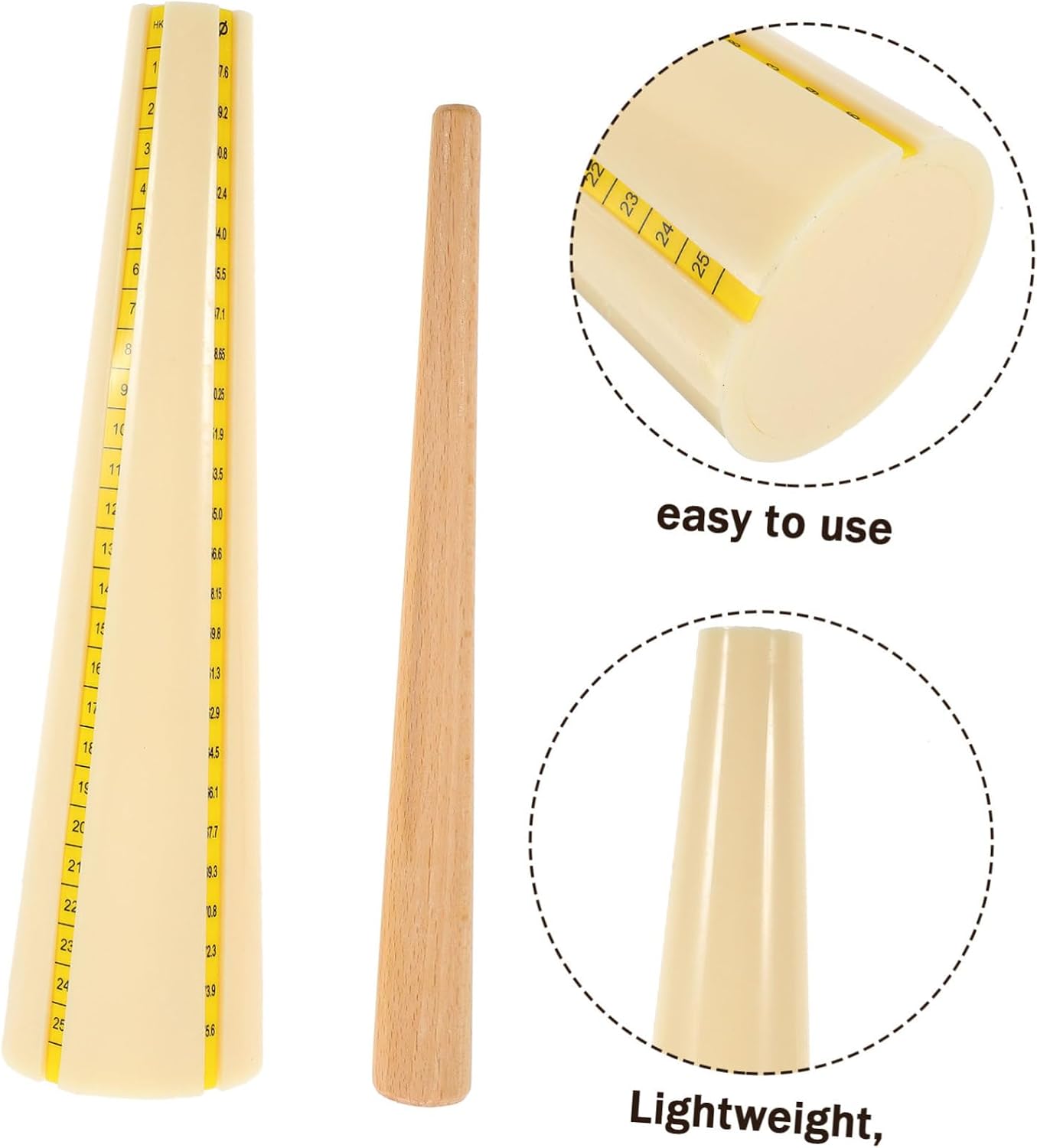 CORHAD Ring Sizing Kit Jewelry Hammer Set for DIY Mandrel Set Ring Adjuster Tool