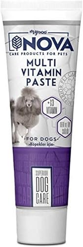 VHD MyDog Nova - Pasta multivitamínica para perros, apoyo diario de suplementos multivitamínicos, 13 vitaminas para perros, salud de la piel y el