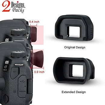 Amazon.com : JJC 2 Types Viewfinder Eyecup Eyepiece for Amazon.com : JJC 2 Types Viewfinder Eyecup Eyepiece for