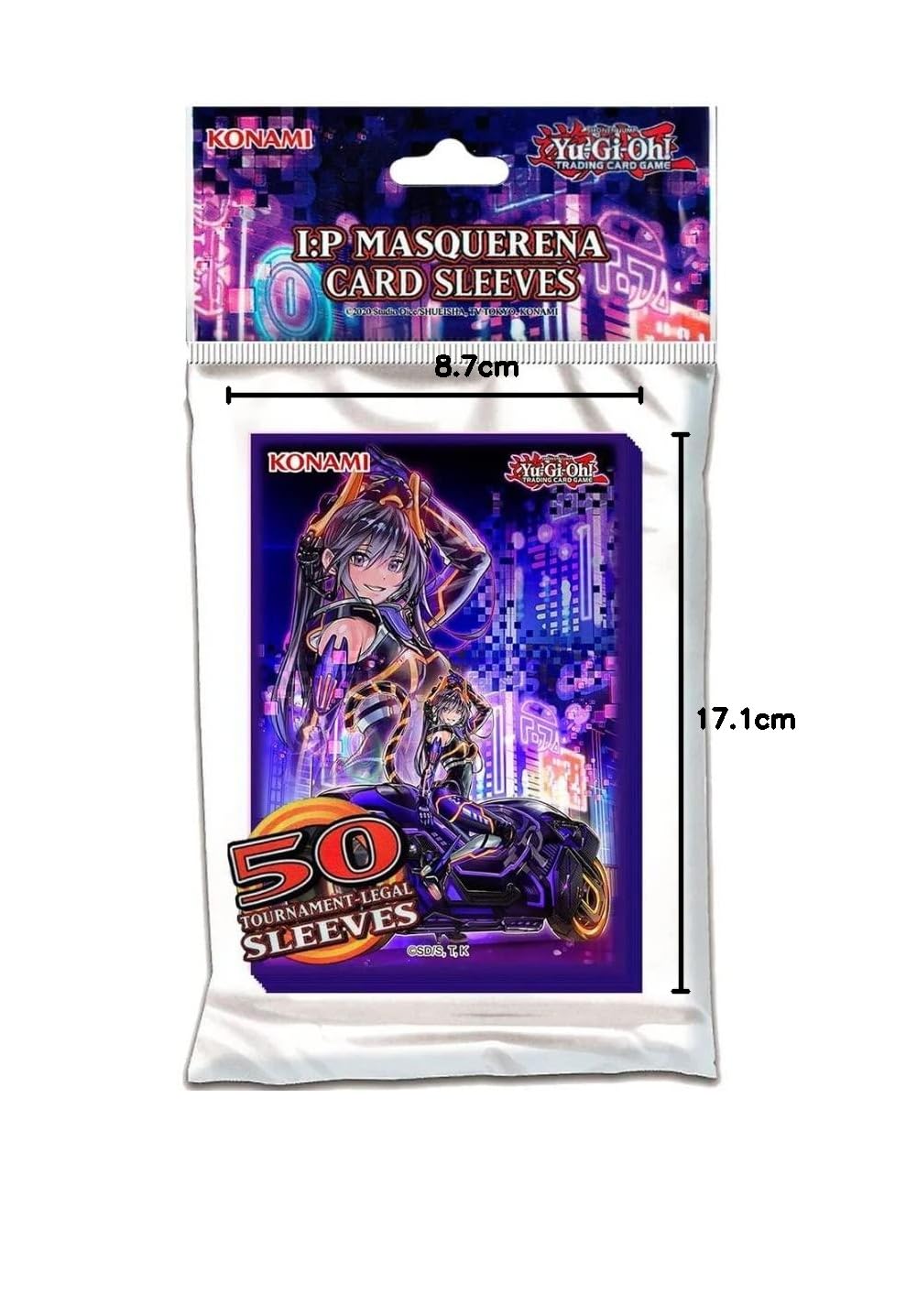 YU-GI-OH! I:P Masquerena Card Sleeves, 197651 : Amazon.ae: Toys