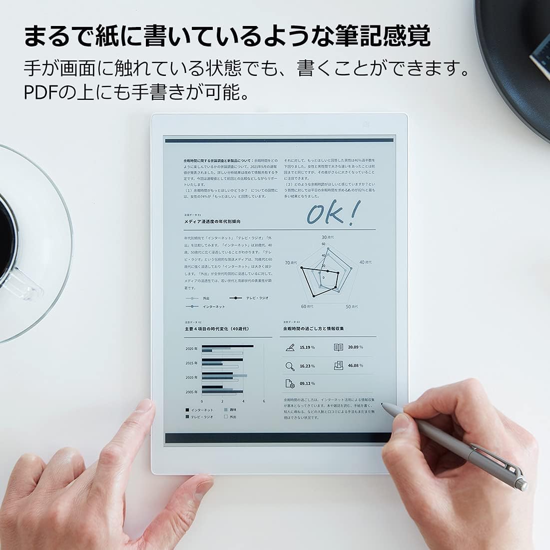 Amazon.co.jp: 【公式】富士通 10.3型フレキシブル電子ペーパー 