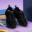Hopits By KazarMax Kids Boys and Girls Black Uniform School Shoes- 11.5 Kids UK gallery image