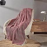 Esta manta de calidad es perfecta para acurrucarse, su diseño versátil es adaptable a cualquier diseño interior con su gama de 6 colores llamativos. Ideal para noches frías en el jardín, viajes de camping o picnics.