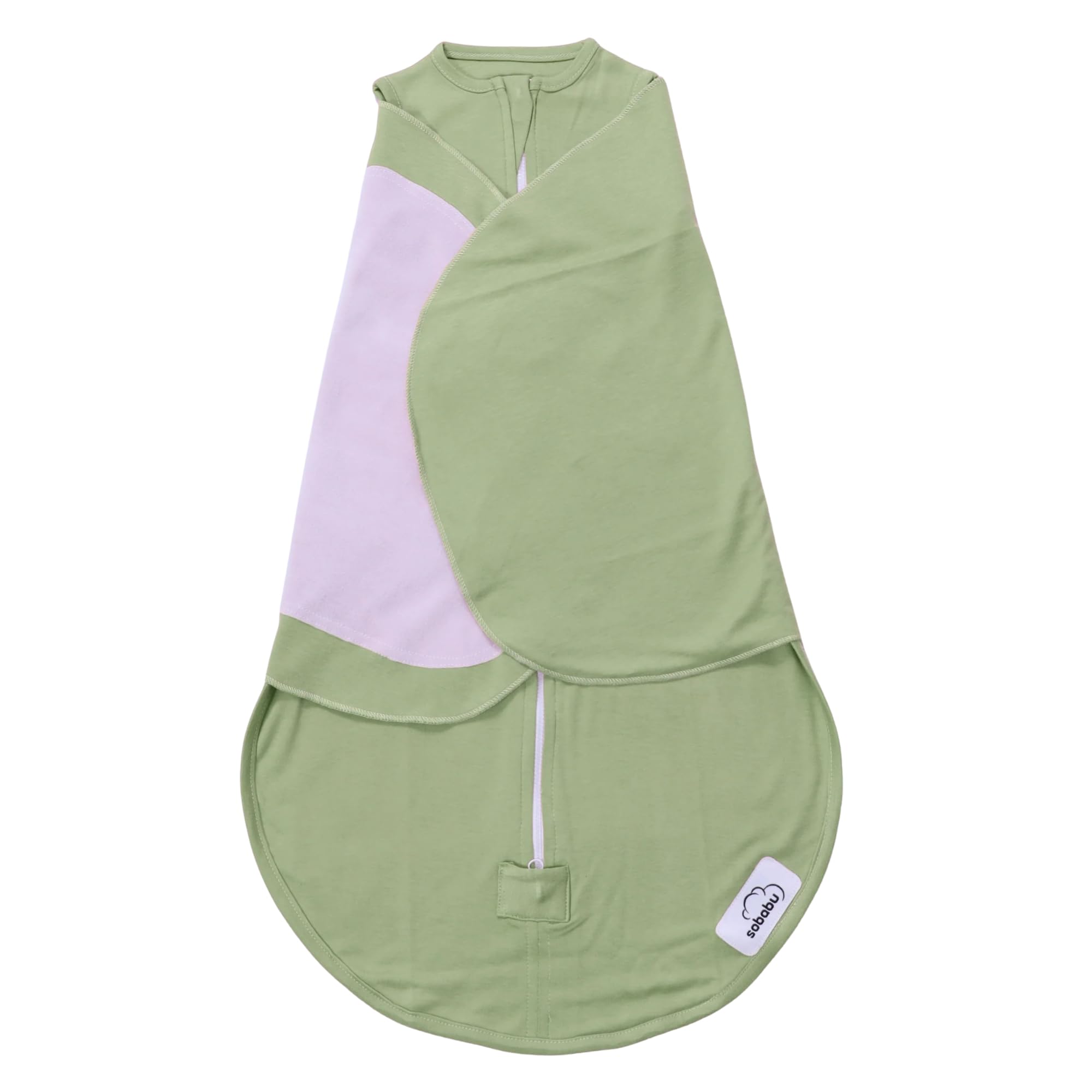 Transitional Sleepsack 0–6 Months – Meadow Hush Green | Baby Wearable Blanket-image-31