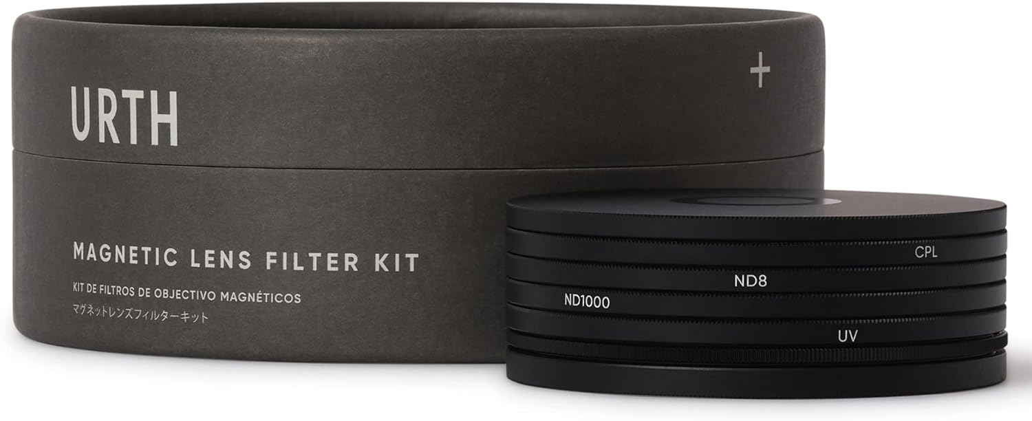 Urth 72mm UV, Circular Polarizing (CPL), ND8, ND1000 Lens