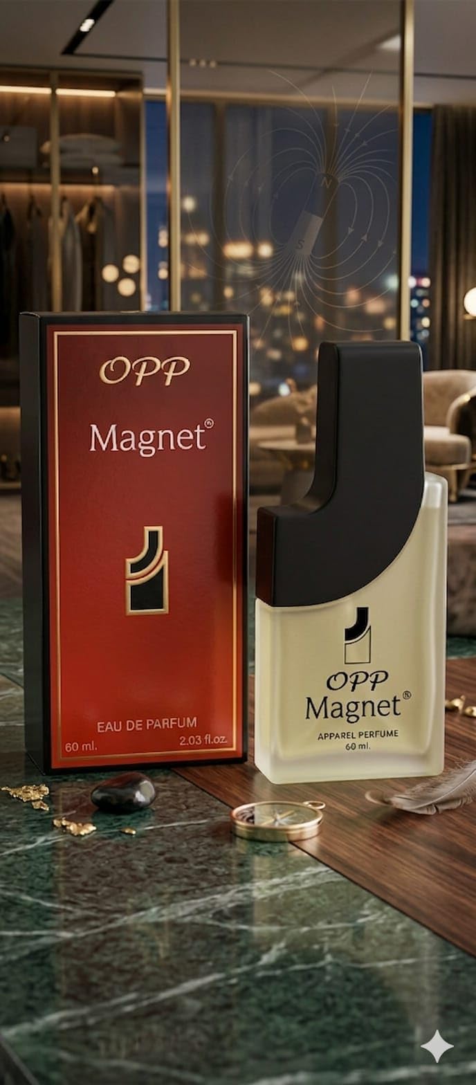 OPP Magnet® Eau De Parfum, Apparel Perfume for Men and Women, Long Lasting Fragrance, 60 ml-image-19
