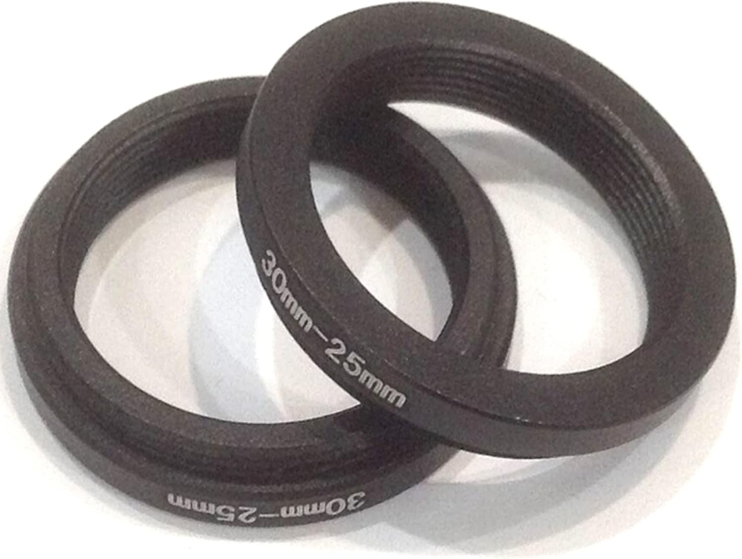 2x Metal 3025mm Step Down Rings Screw Adapter DSLR Video Camera Lens