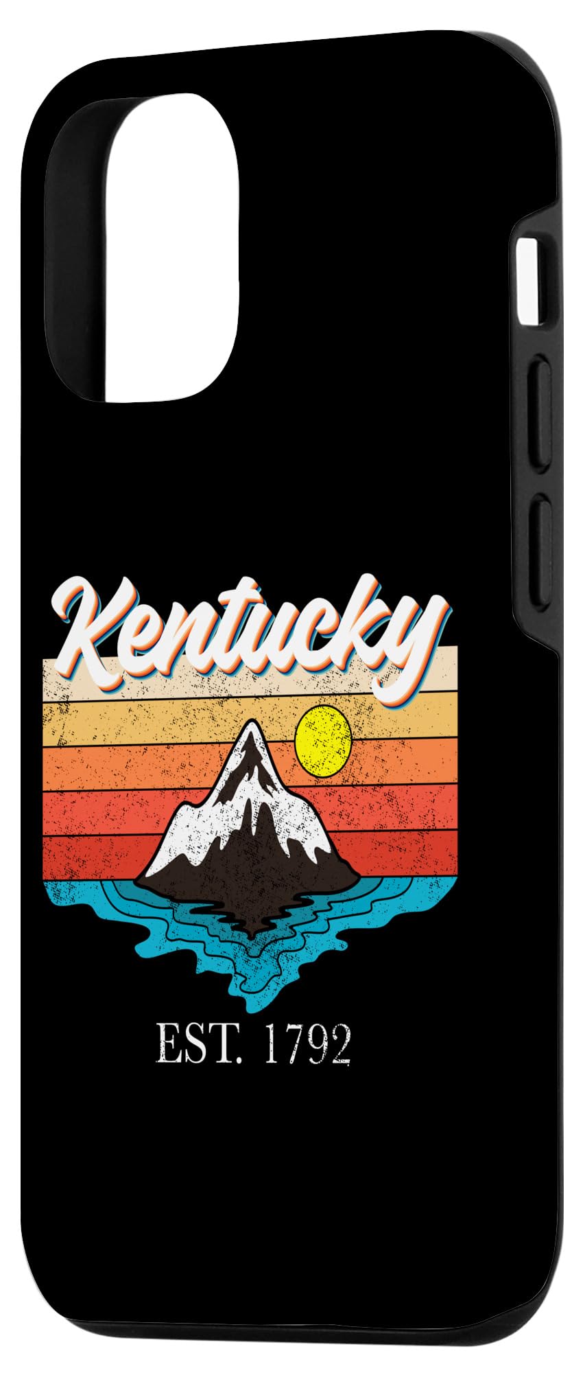 iPhone 14 Kentucky Home Town Vintage Sunset USA Vacation Case - Image 2