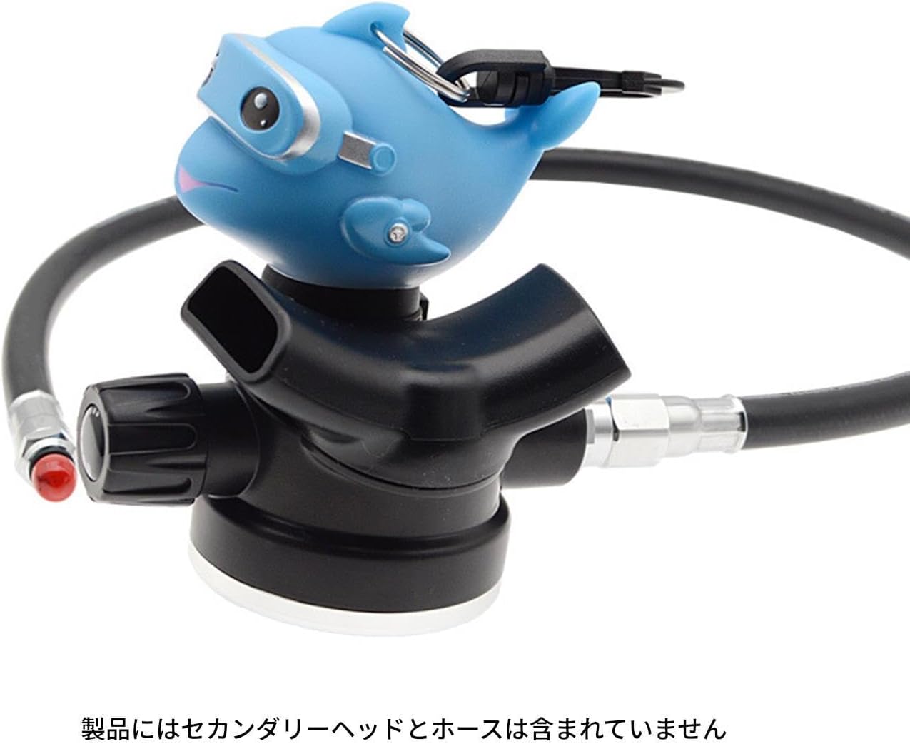 ダイビング レギュレーター ほこり防止カバー | シュノーケルマウスピースカバー,クリップ付き 蛍光ドルフィンペンダント 女性用 湖