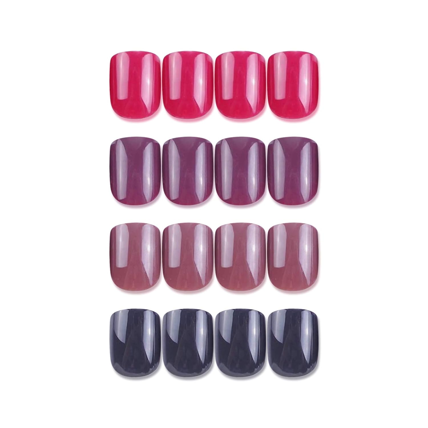 Amazon Com Laza 96 Pcs Colorful Fake Nails 4 Pack Umber Chili Black Full Cover Square Short Uv Coat Artificial Acrylic Nails Garnet Red No Glue Included Beauty Personal Care Amazon Com Laza 96 Pcs Colorful Fake Nails 4 Pack Umber Chili Black Full Cover Square Short Uv Coat Artificial Acrylic Nails Garnet Red No Glue Included Beauty Personal Care