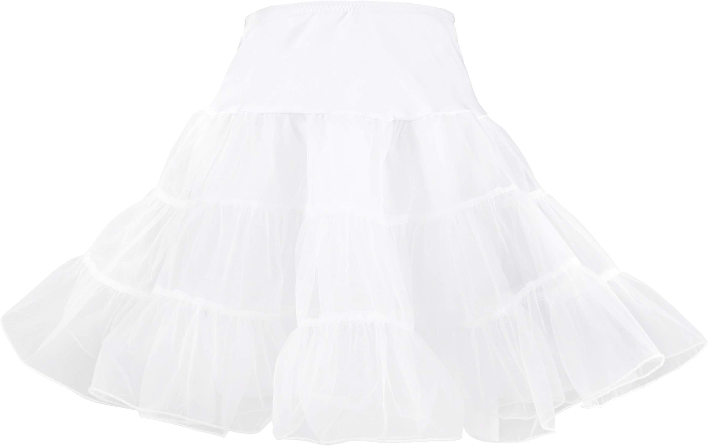 Womens Vintage Rockabilly Tutu Petticoat Slip Adult
