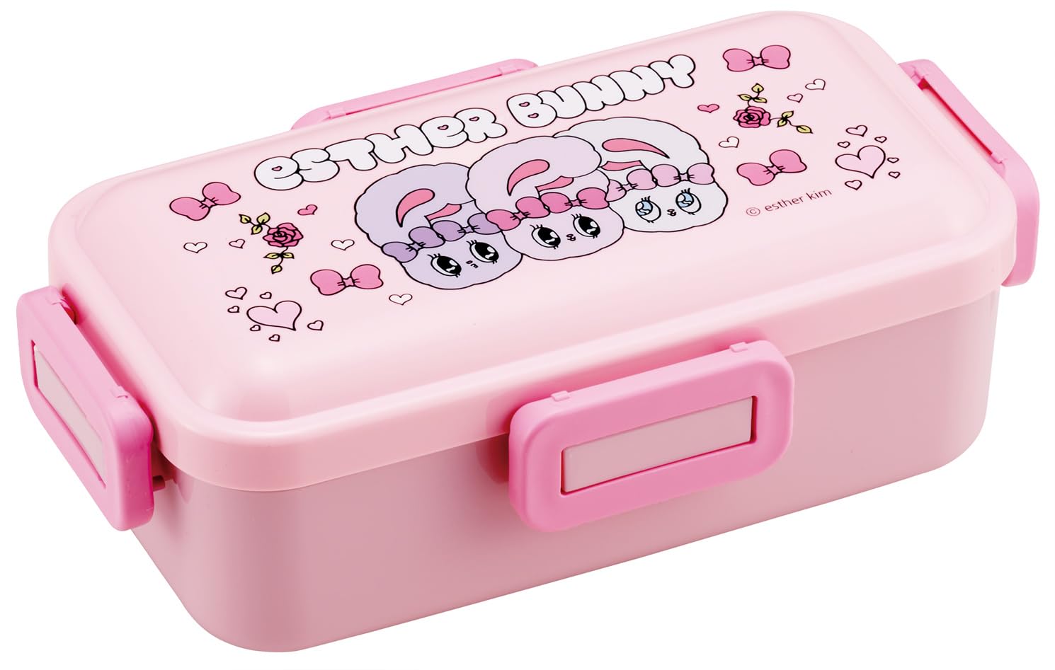 Skater Bento Box Fluffy Serving Lunch Box 1 Tier 18.0 fl oz (530 ml) Dishwasher