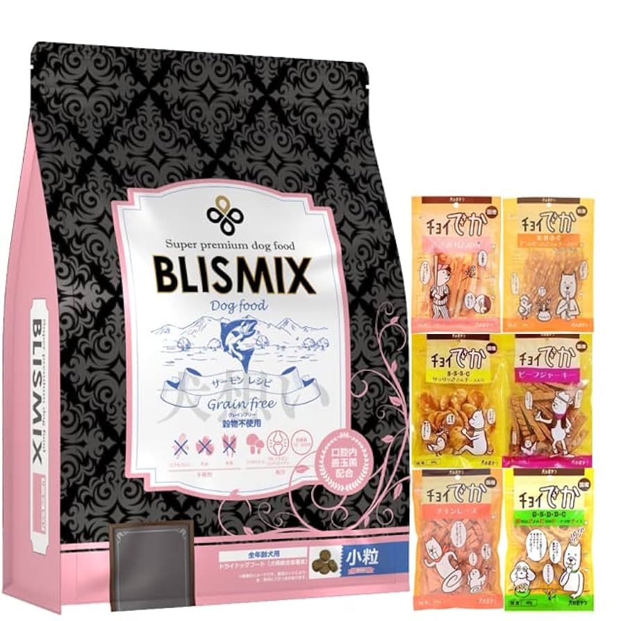 ブリスミックス サーモン3袋 Amazon.co.jp: ブリスミックス グレインフリー サーモン 小粒