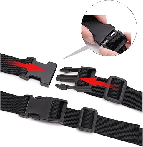 Miniatura 2 de Correas ajustables para cubierta de barco con hebillas de liberación rápida, correas de amarre resistentes para cubierta de barco, correas de