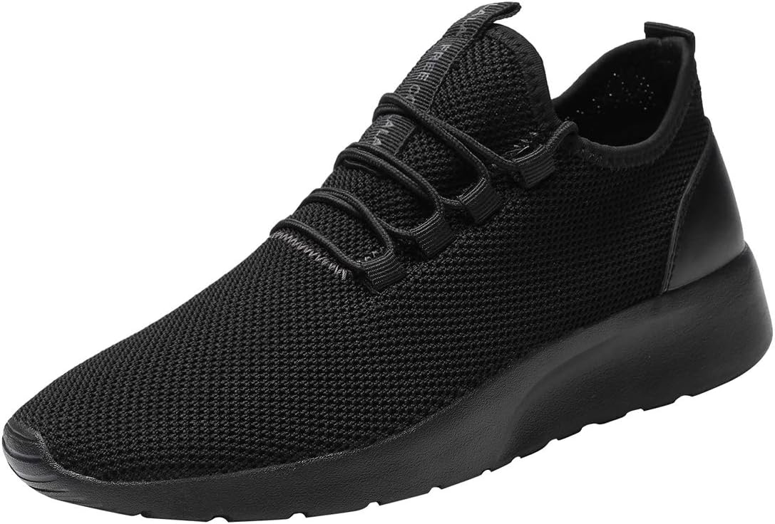Kvovzo Shoes for Men Running Mens Sneakers Mesh Breathable Lightweight Tennis Sport Casual Walking Athletic Shoes