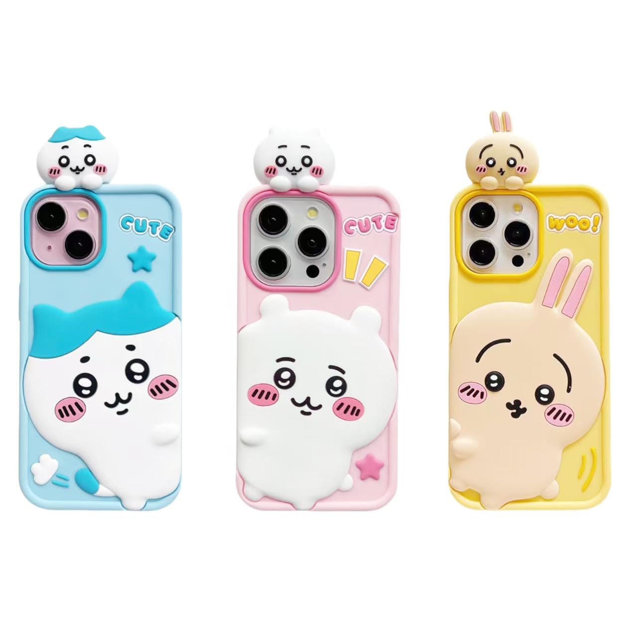 Amazon.co.jp: LYLIDIA ハチワレ うさぎ モモンガ iPhone12 用