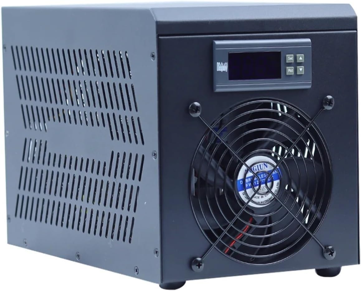 Refroidisseur d'eau for aquarium 180 W, système de chauffage for aquarium 60 L, température constante 10-40 °C, réfrigération Pour débutants en bricolage(Heater and Cooler)