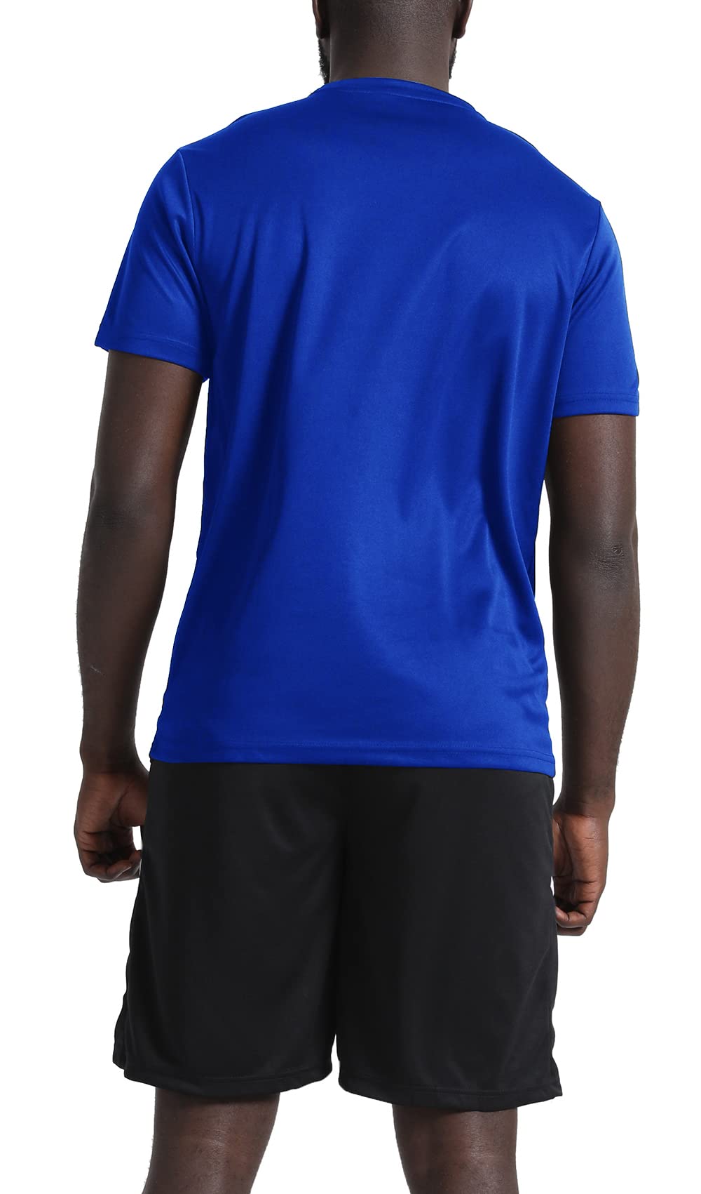 BUYJYA Ropa de entrenamiento para hombre, pantalones cortos atléticos para baloncesto, fútbol, ejercicio, entrenamiento, correr y gimnasio, 3 unidades