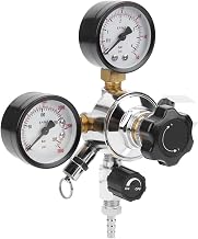 CO2 Regulator Beer Soda Keg Pressure Relief Valve Manual Pressure Release Valve Home Brew Beer Gas Line Assembly W21.8 EU Plug for Homebrewing Carbonation Dispensing