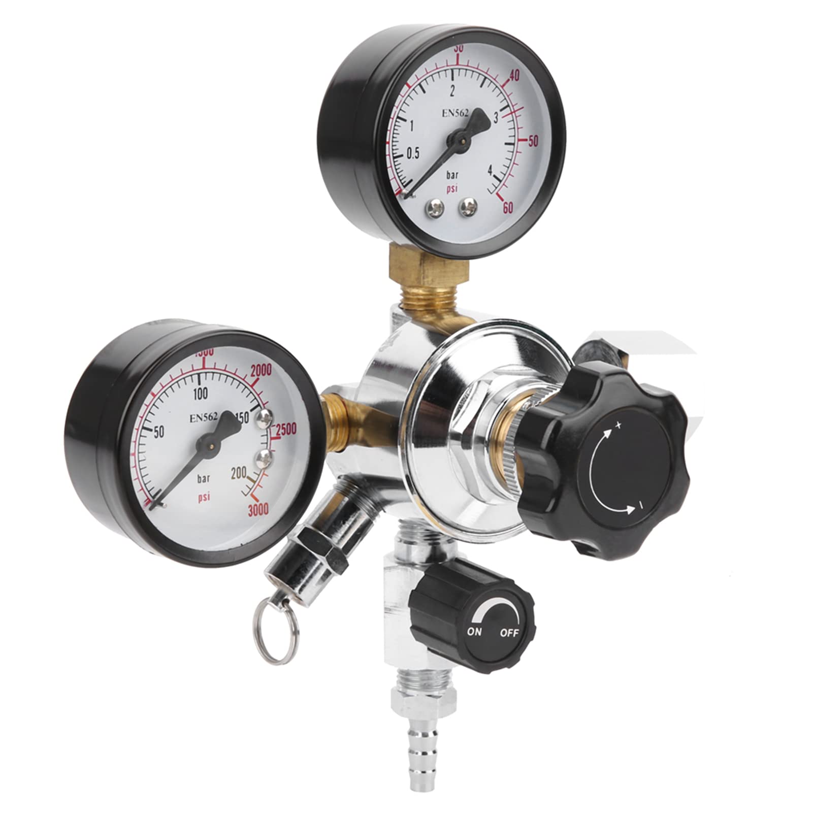 CO2 Druckregler,W21.8 Bier Soda Fass Überdruckventil Brauen Sie Biergasleitung,Home Brew Beer Equipment