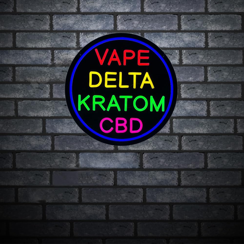 Smoke Shop Neon Sign for Business, LED Open Sign Neon Light Sign for Smoke Shop, Pure Acrylic Display Board with 12V Power Supply. 16” x 16” (Square)