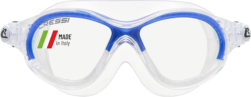 Comfortable Swim Mask for Young aged from 7 to 15 ideal for pool and outdoor - Mini Cobra: made in Italy