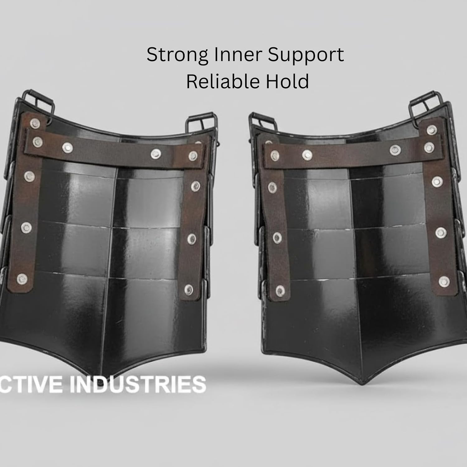 Medieval Tasset Shield Belt Armor Authentic Viking Thigh Steel Plate Armor for Cosplay, Reenactments, & Halloween Costumes