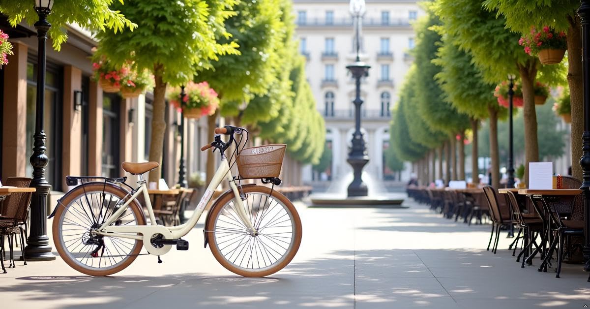Cicli Tessari - bicicletta donna bici da passeggio city bike 26 cambio 6 velocita' telaio basso